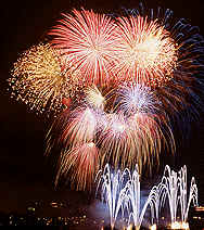 fogos de artifício